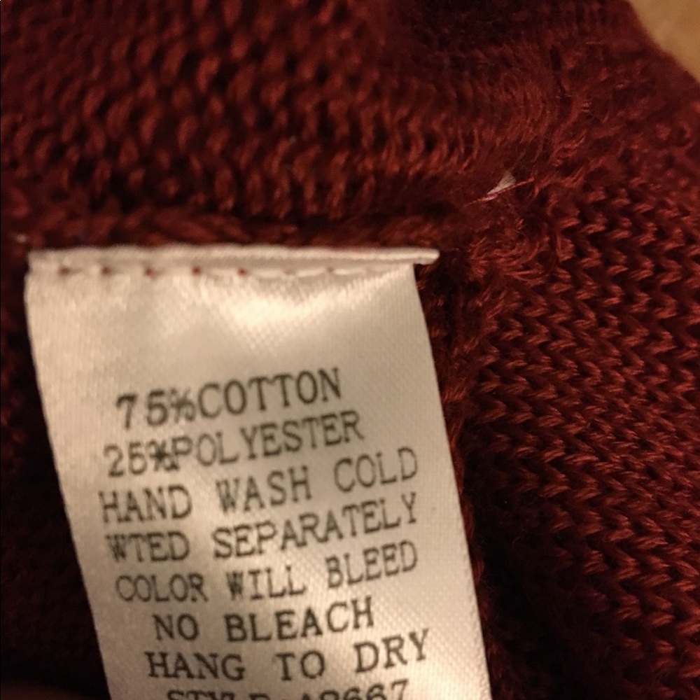 Umgee open back knit top nwot - Picture 5 of 5